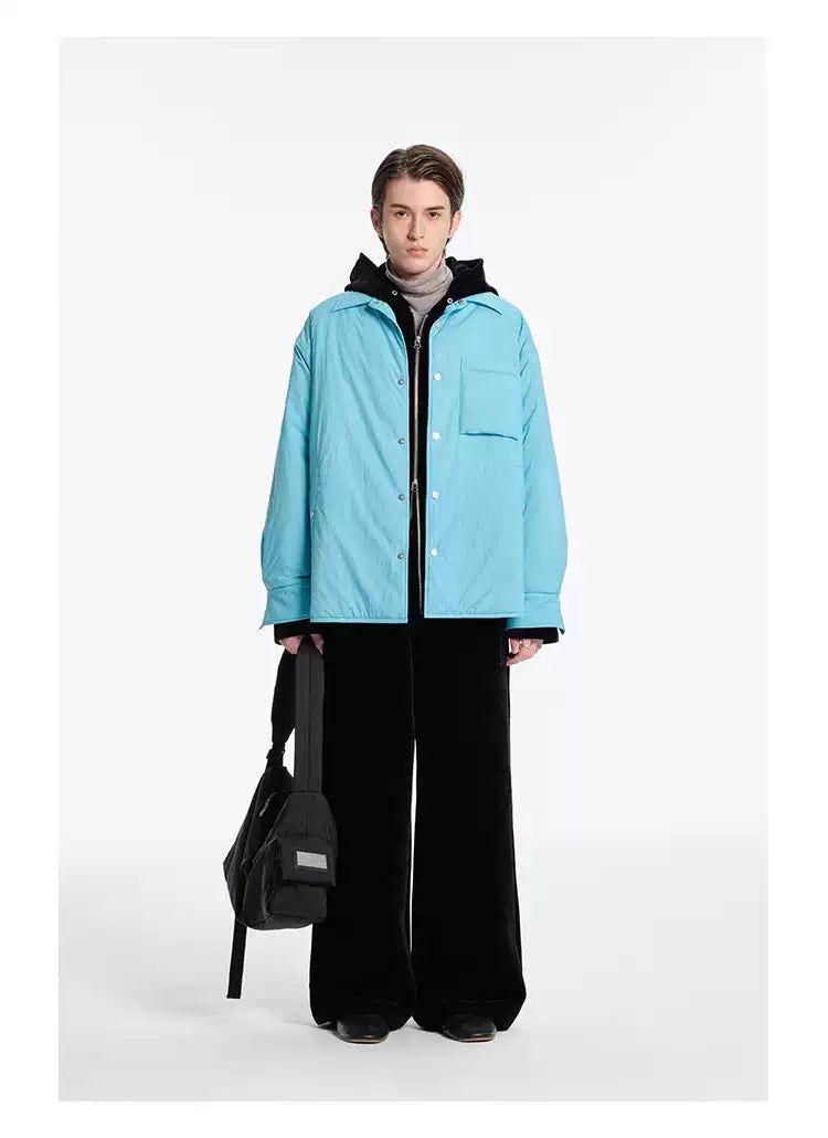 Front Pocket Thinsulate Buttoned Jacket