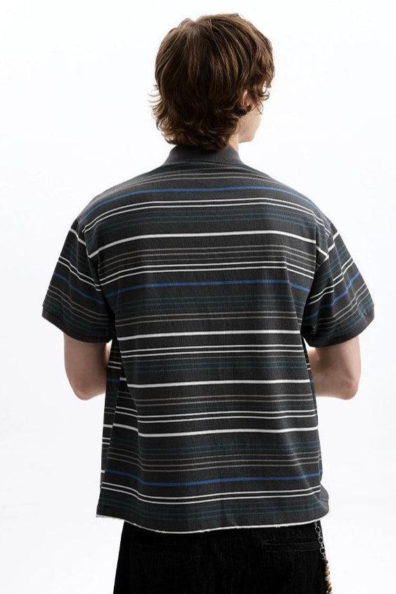 Vintage Striped Polo