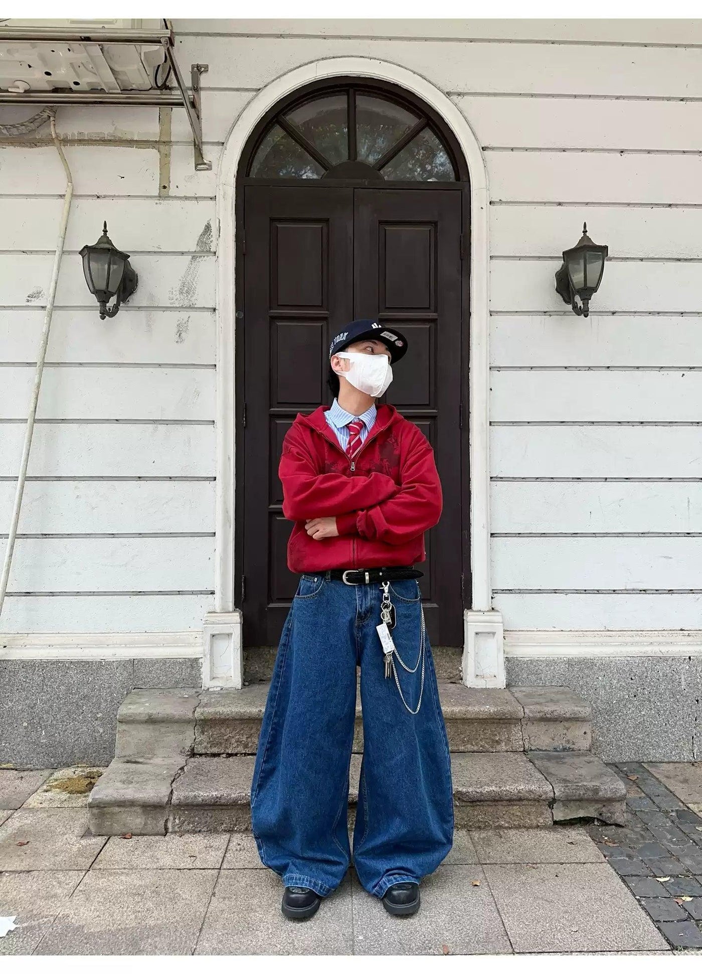 Vintage Blue Barrel Jeans