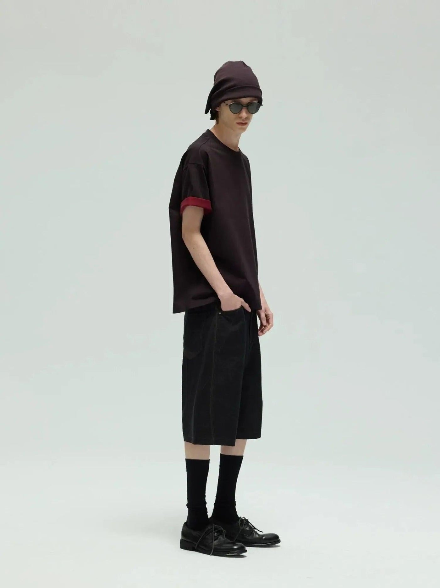 Contrast Two-Toned T-Shirt