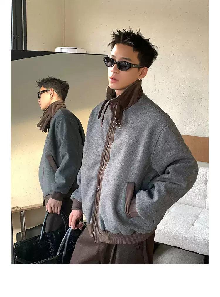 Contrast Hem Strap Detail Jacket