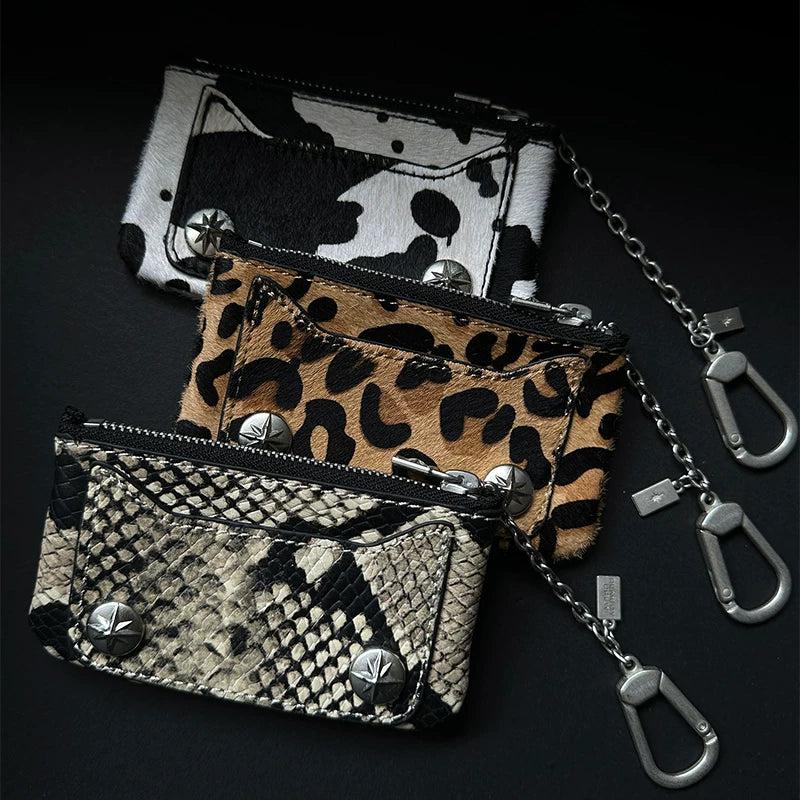 Zipped Wallets Pants Chain