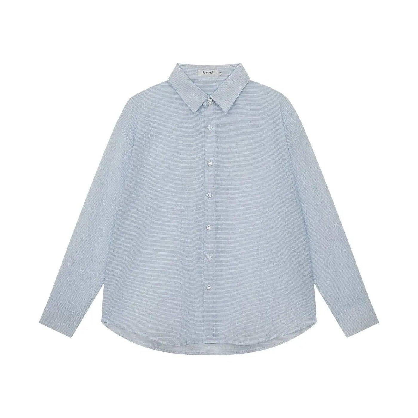 Lightweight Loose Striped Shirt