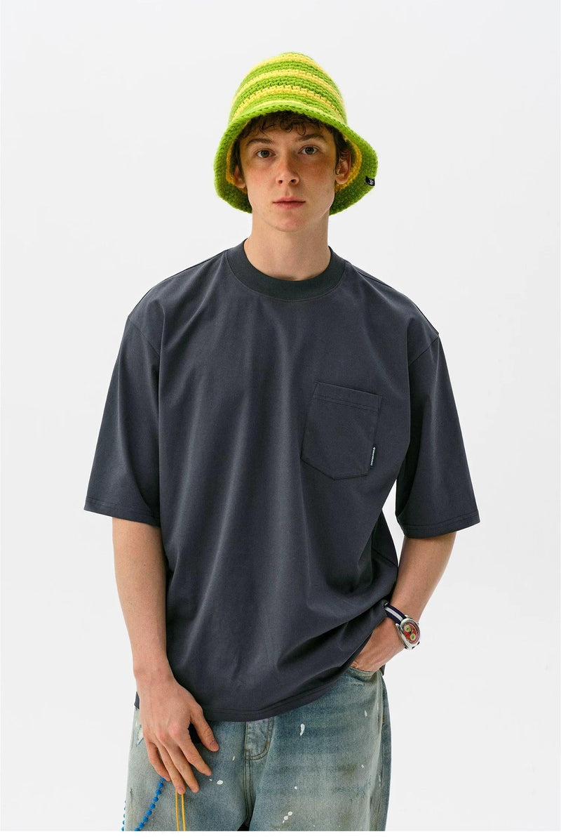 Chest Pocket Boxy Fit S/S T-Shirt