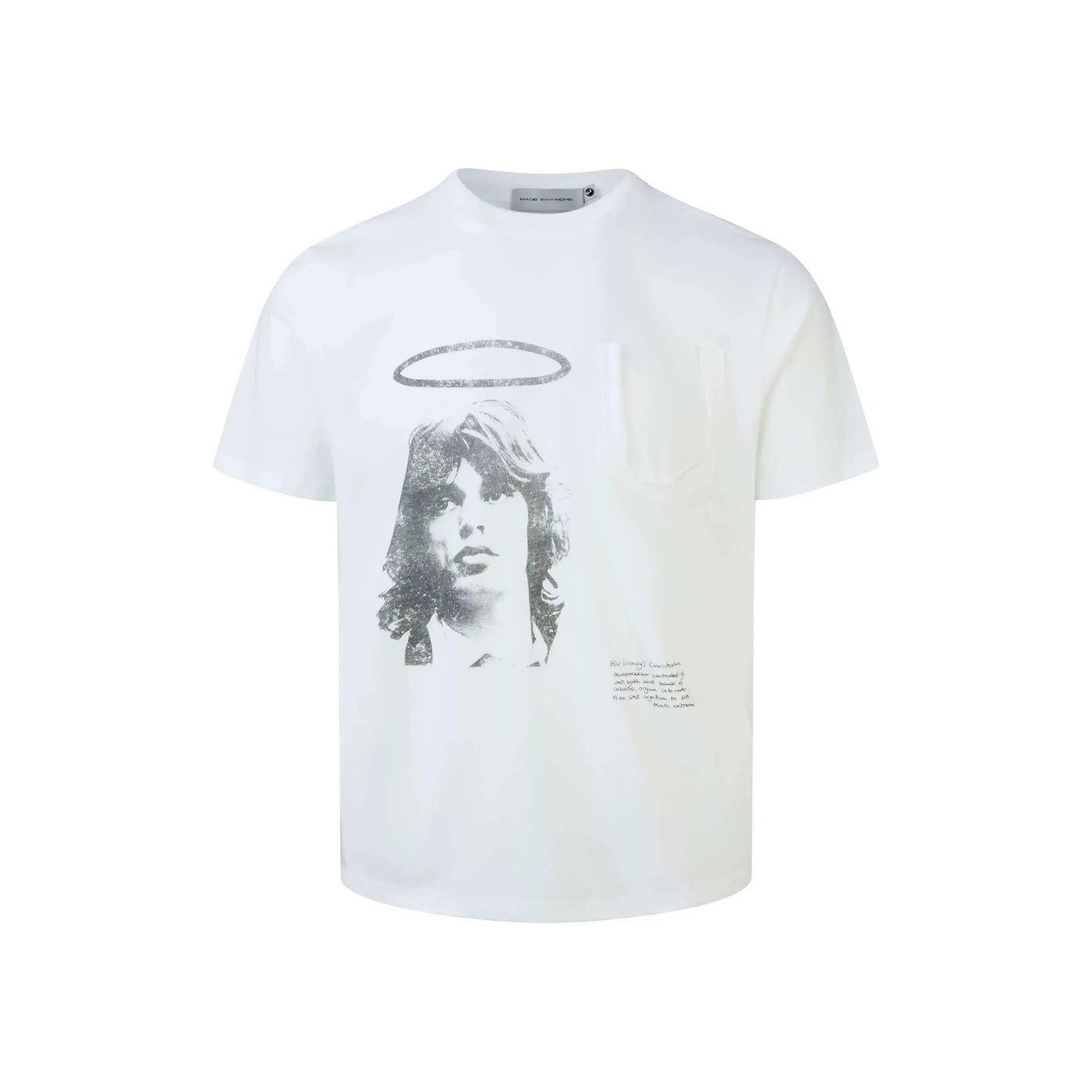 Distressed Graphic Print T-Shirt