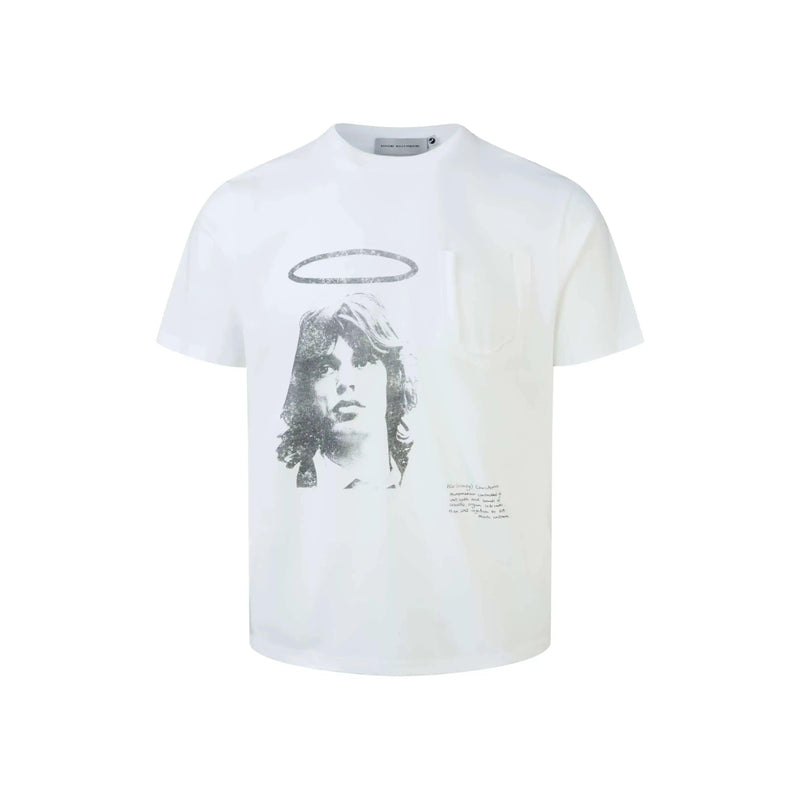 Distressed Graphic Print T-Shirt