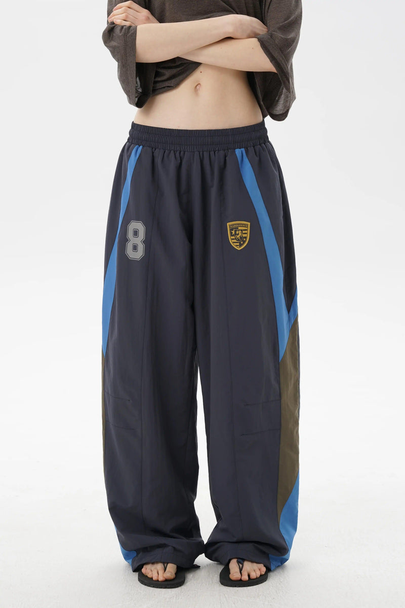 Sports Style Gartered Track Pants