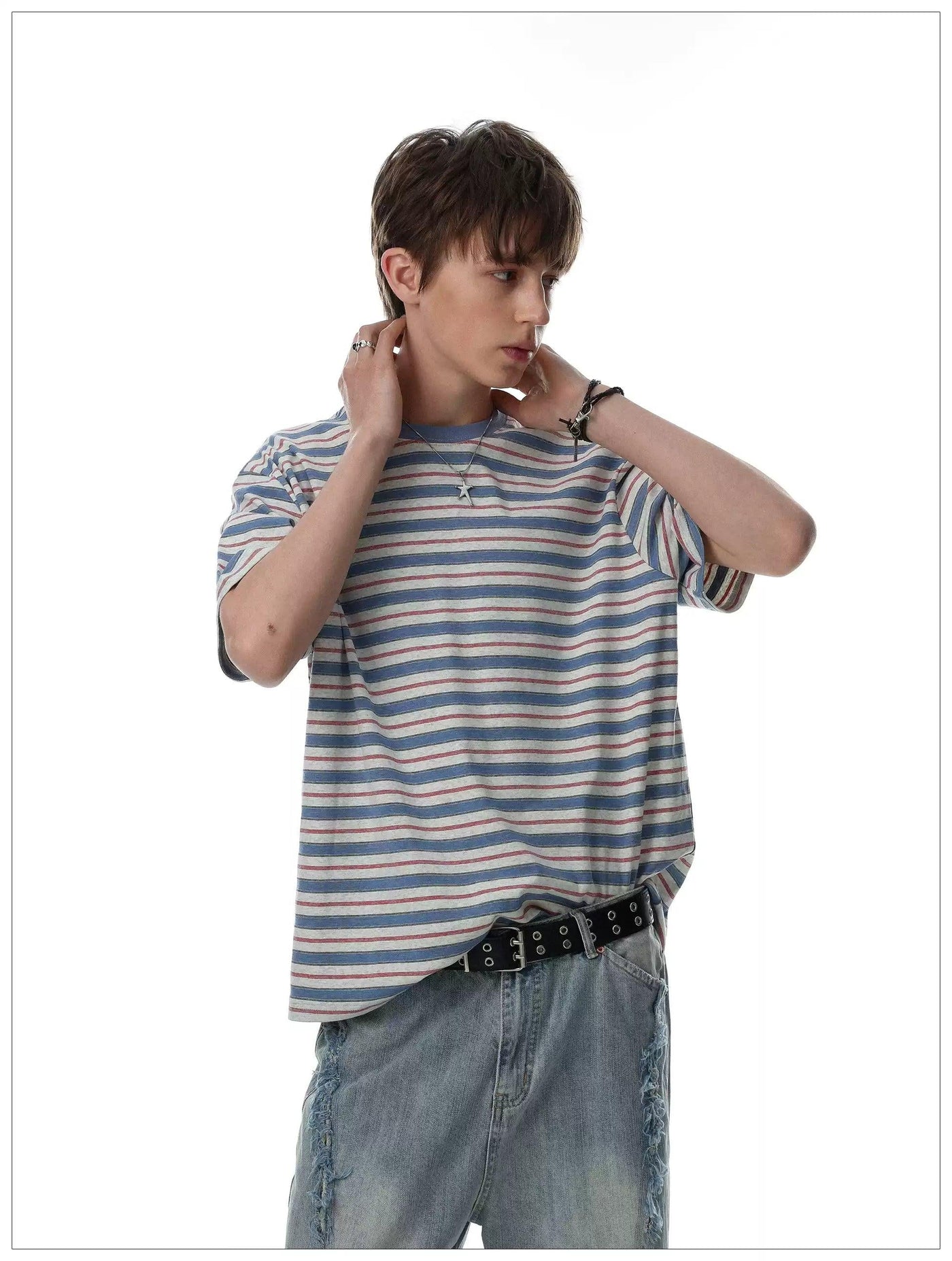 Retro Striped S/S T-Shirt