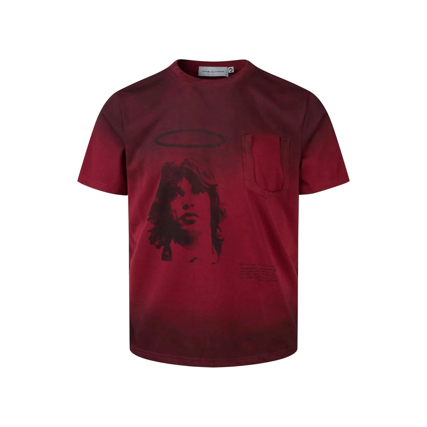 Distressed Graphic Print T-Shirt