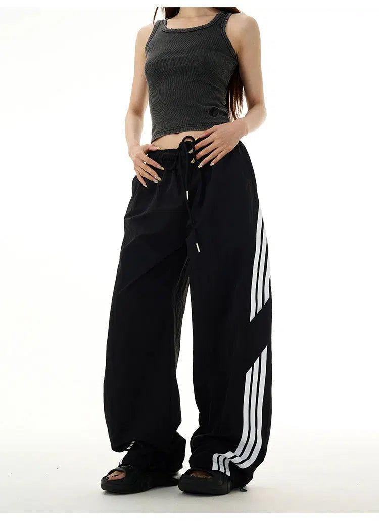 Three-Bar Casual Sports Pants