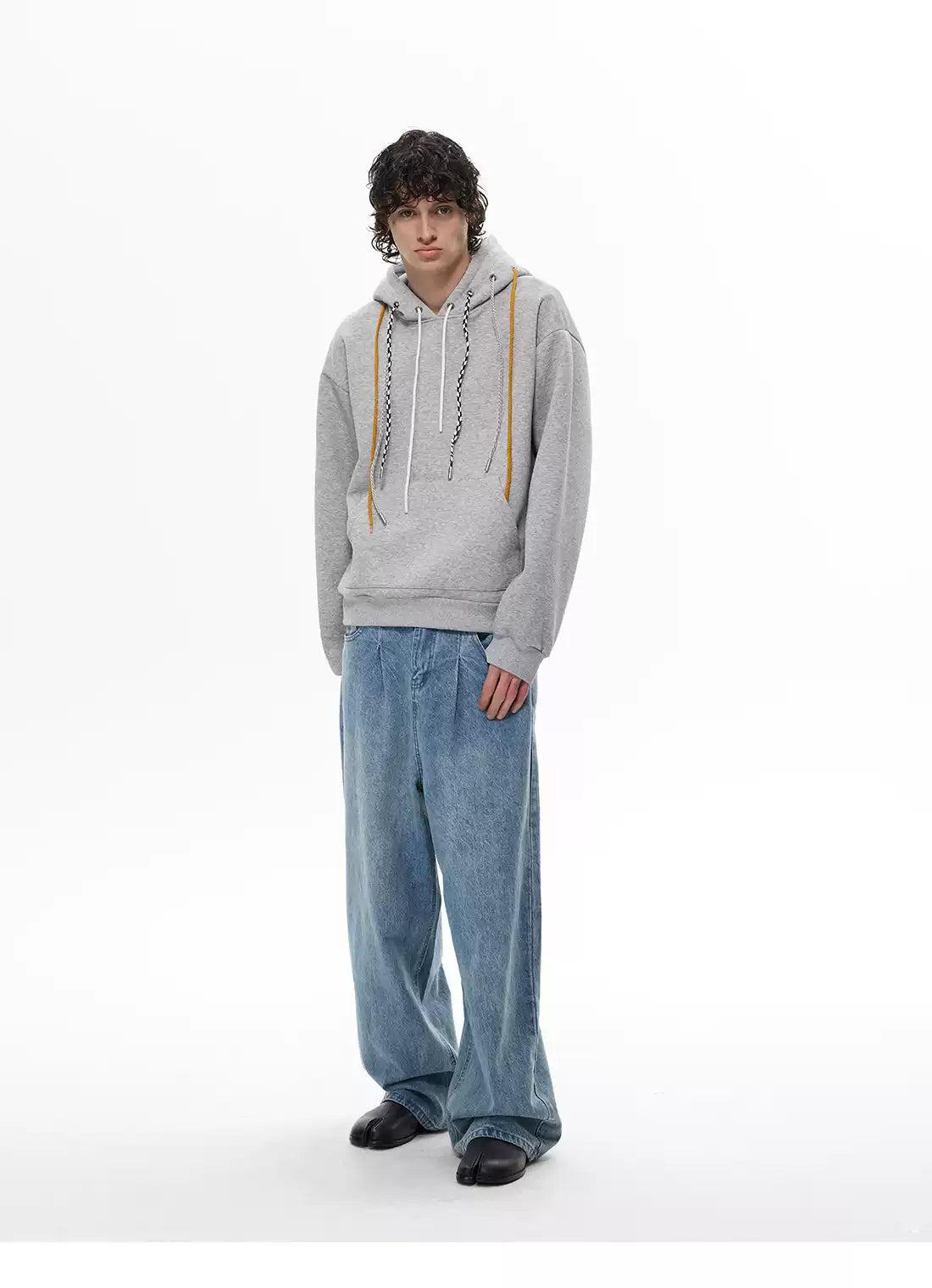 Multiple Drawstrings Hoodie