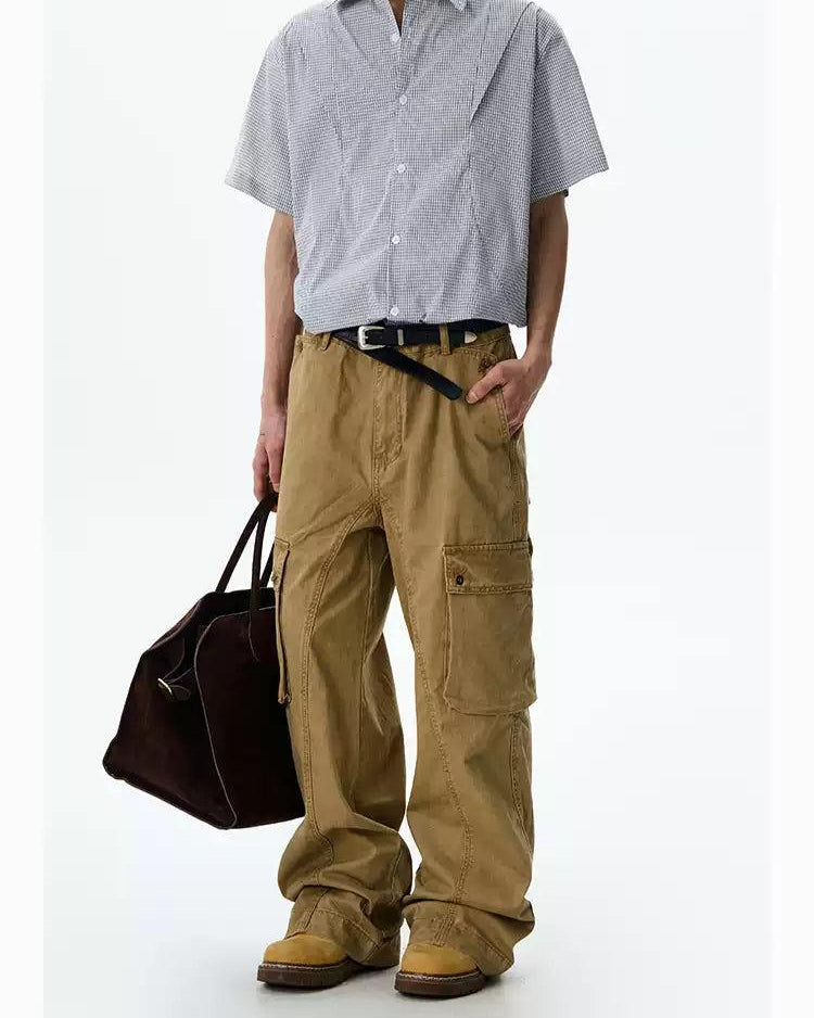 Regular Cut Workwear Cargo Jeans