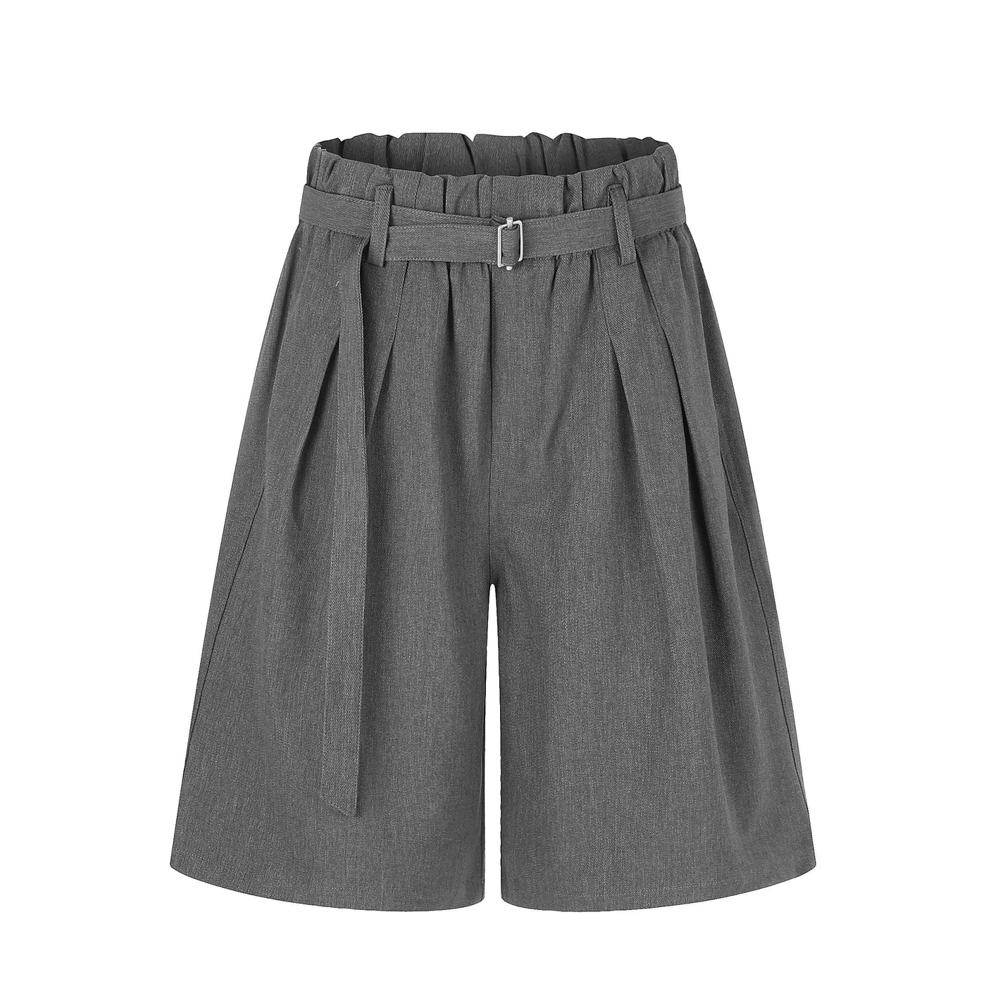 Pleated Loose Fit Shorts