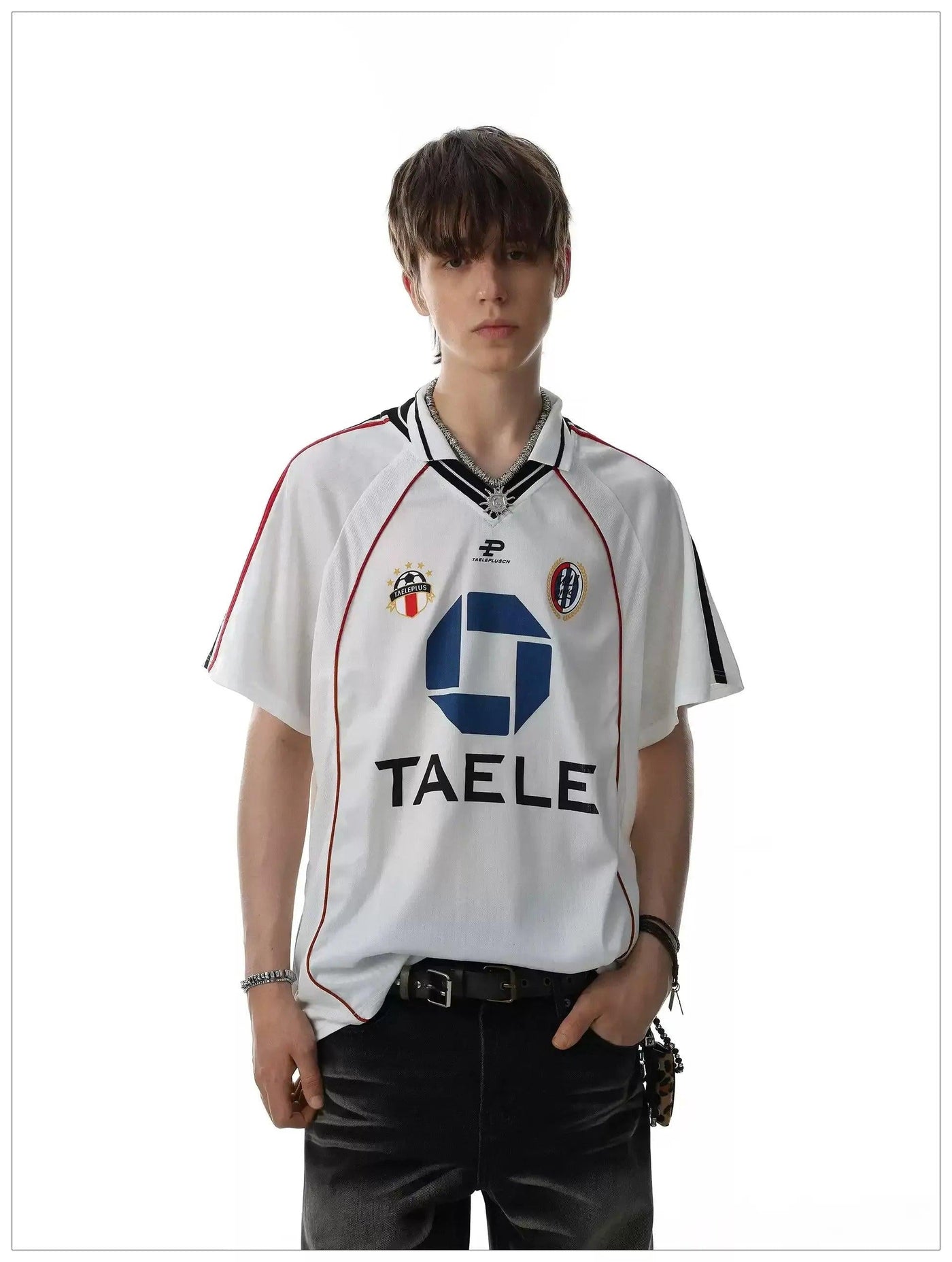 Varsity Style Striped T-Shirt