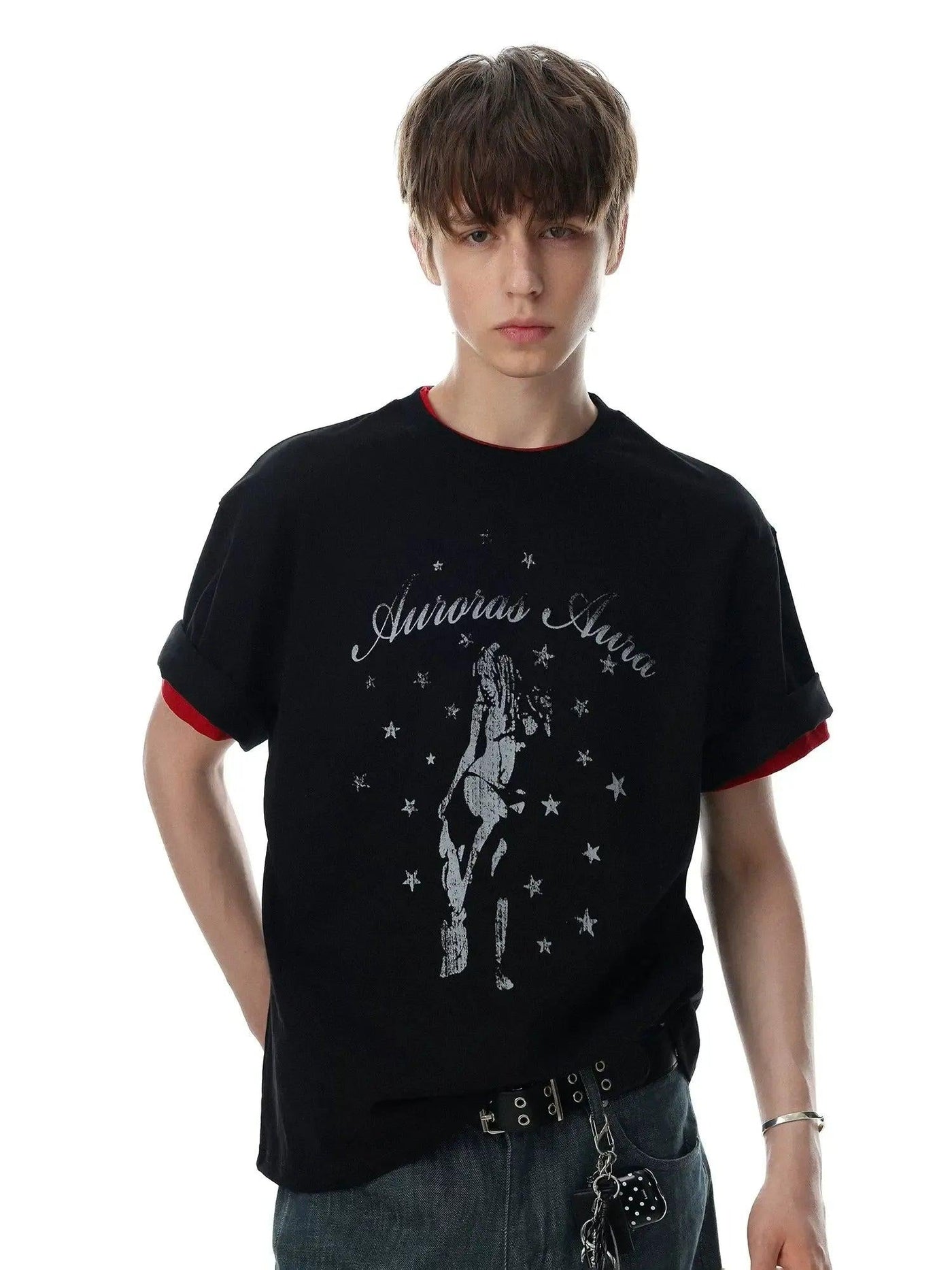 Vintage Distressed Graphic T-Shirt