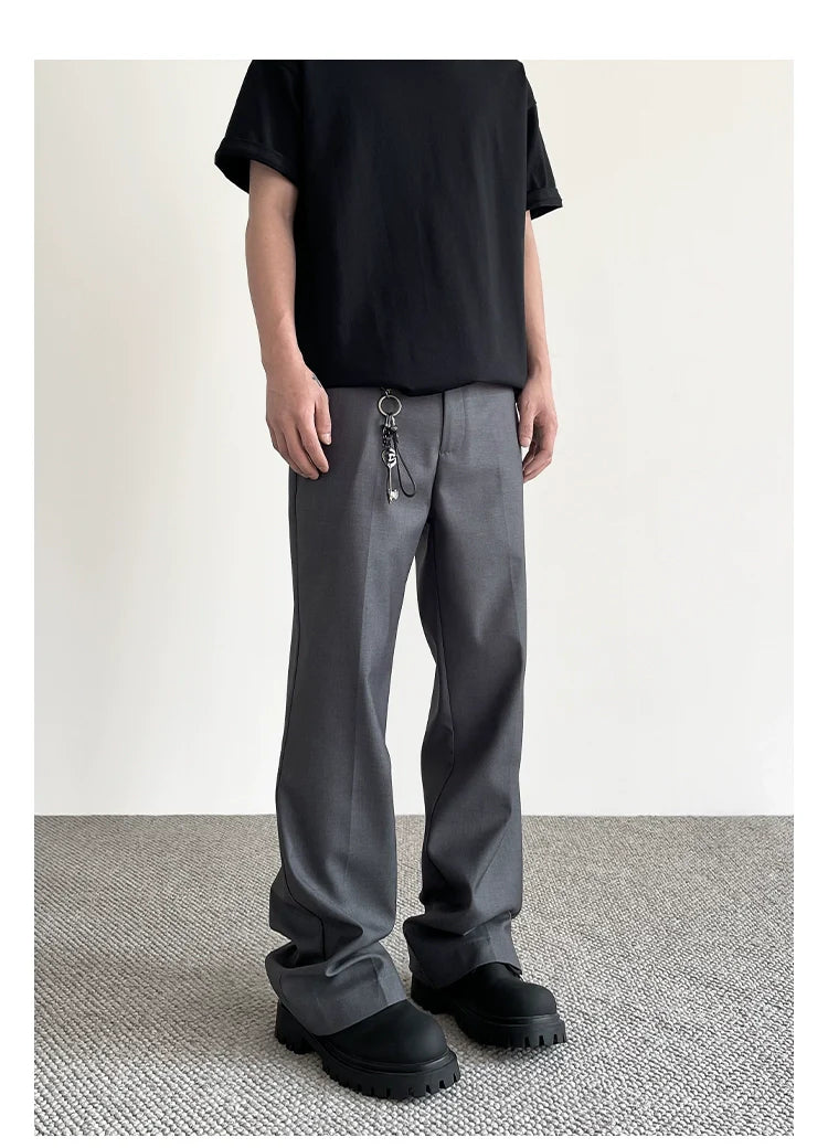 Clean Fit Solid Color Pants