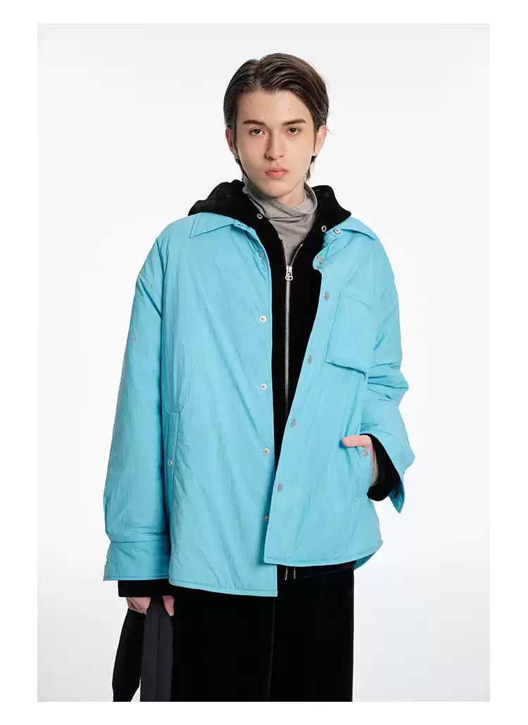 Front Pocket Thinsulate Buttoned Jacket