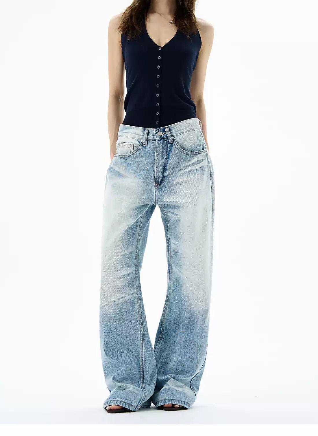 Highlight Faded Straight Jeans