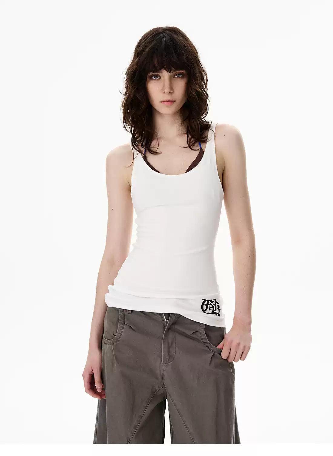 Graphic Print Tank Top