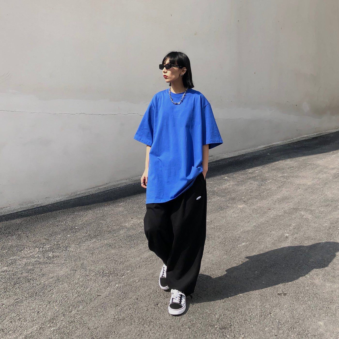 Solid Oversized T-Shirt