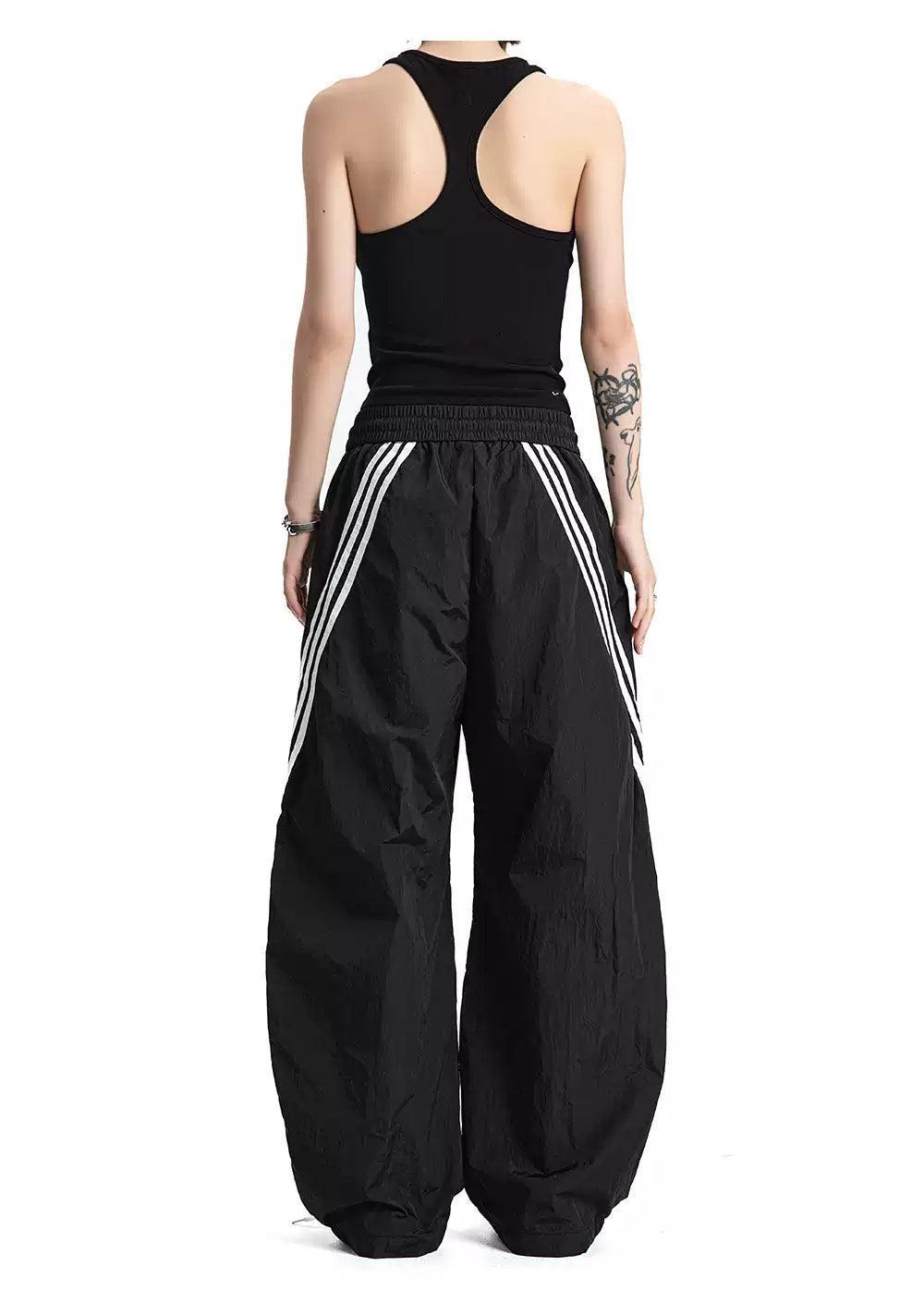 Gartered and Drawstring Track Pants