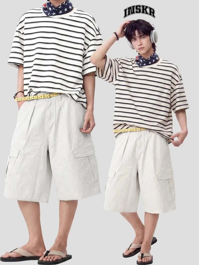 Multi-Pocket Cargo Shorts
