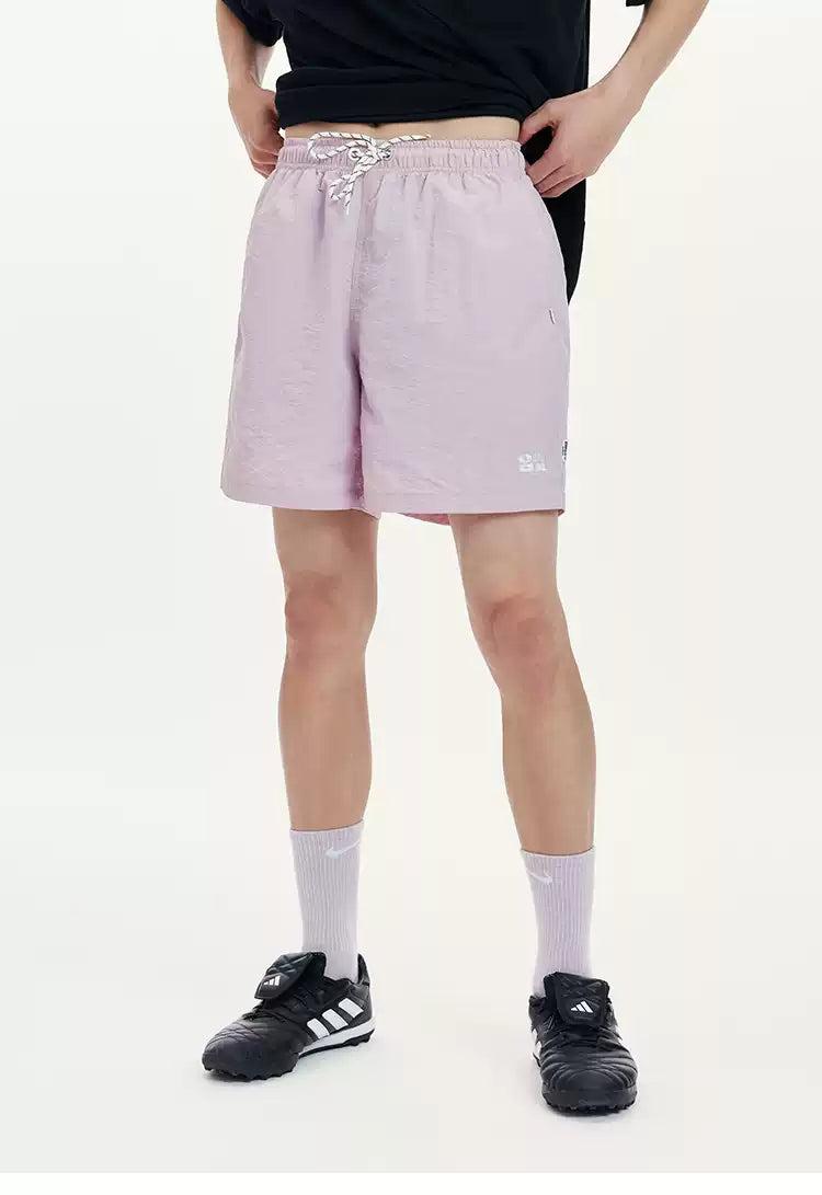 Drawstring Zipped Pocket Shorts