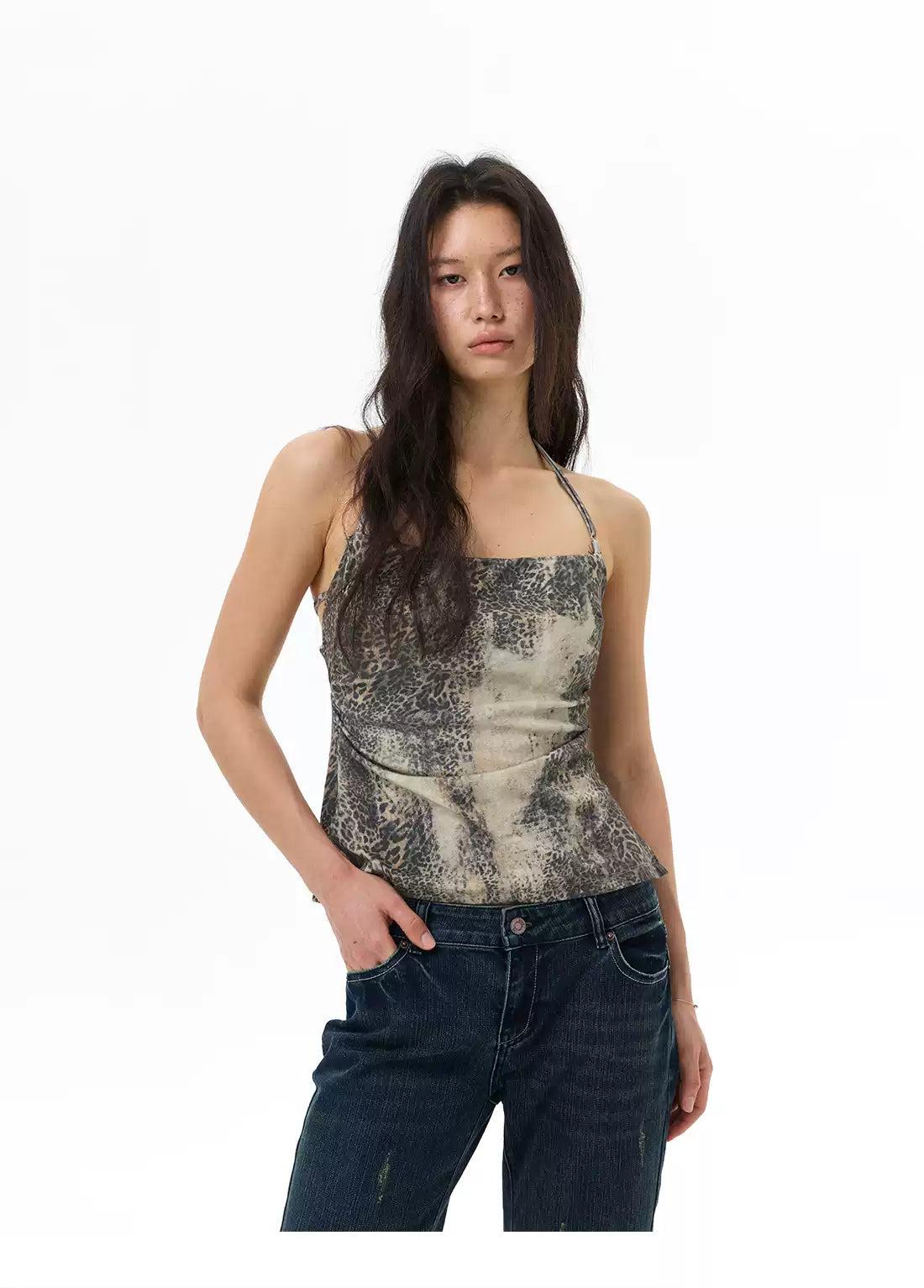 Camouflage Pattern Camisole