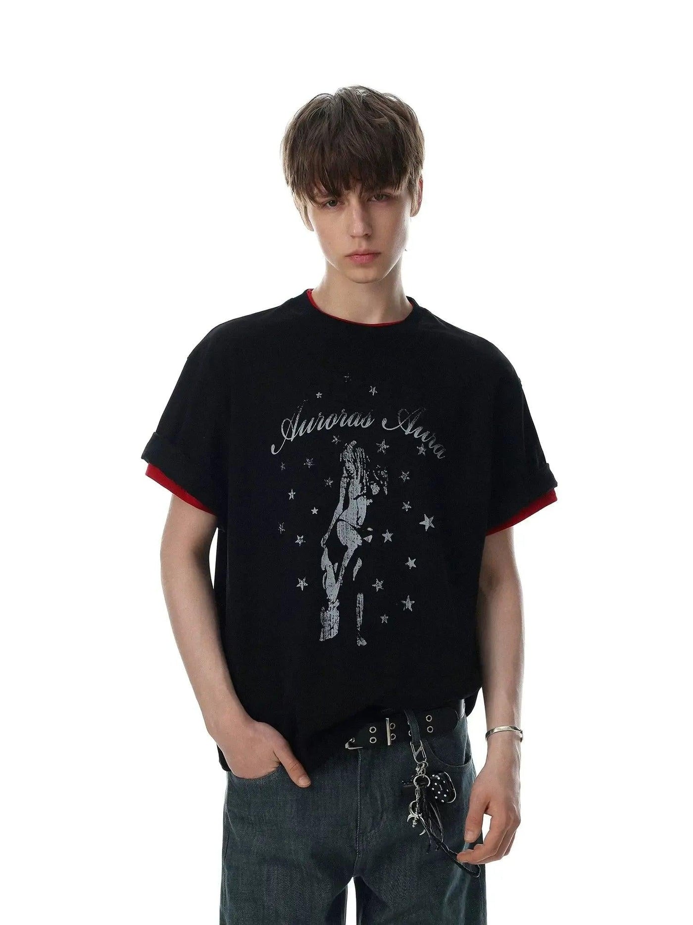 Vintage Distressed Graphic T-Shirt