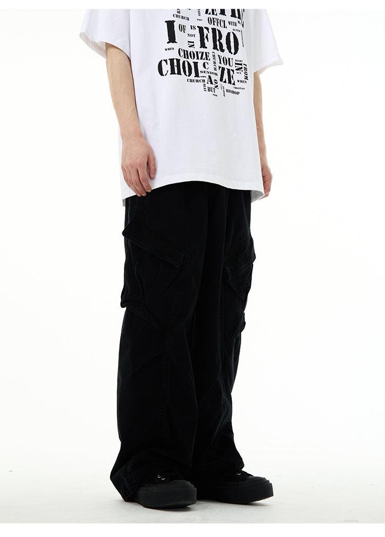 Slant Flap Pocket Cargo Pants
