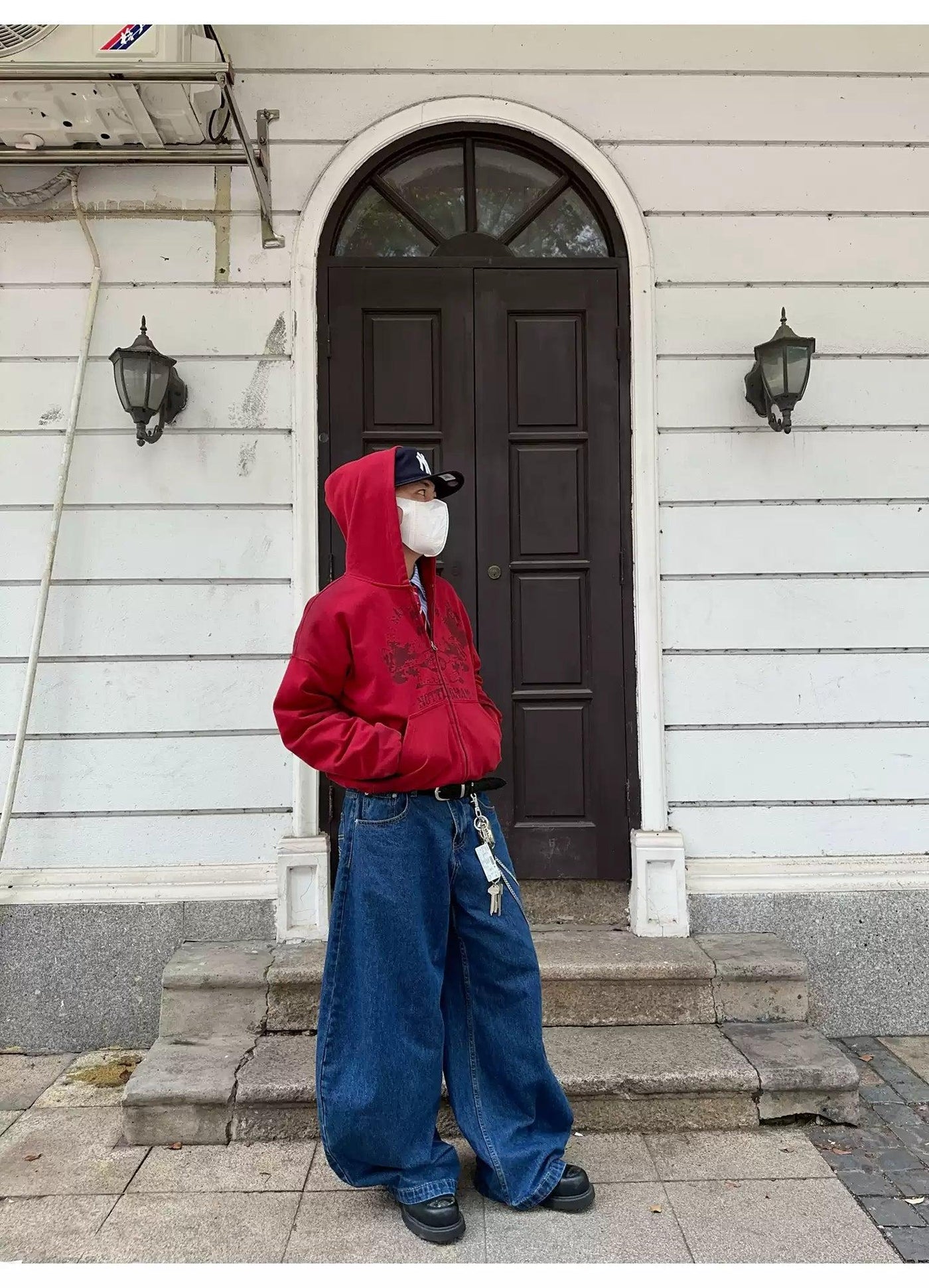 Vintage Blue Barrel Jeans