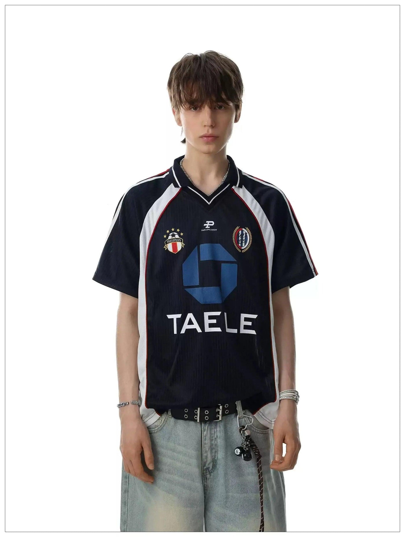 Varsity Style Striped T-Shirt