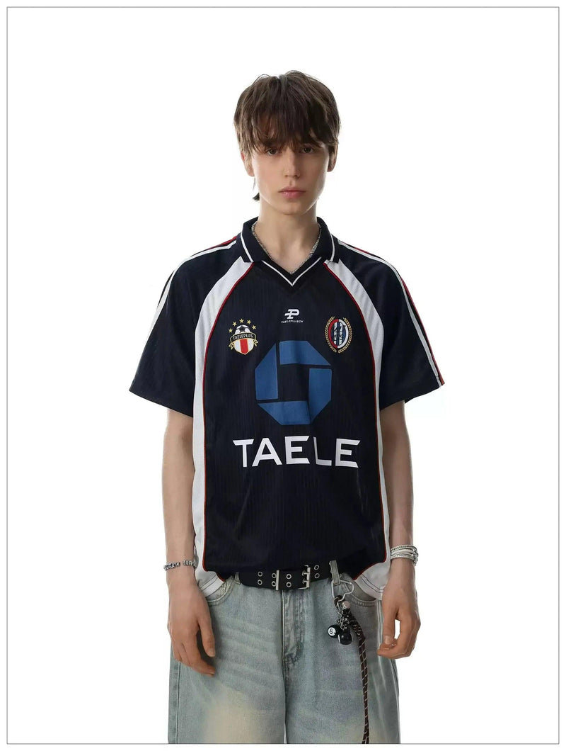 Varsity Style Striped T-Shirt