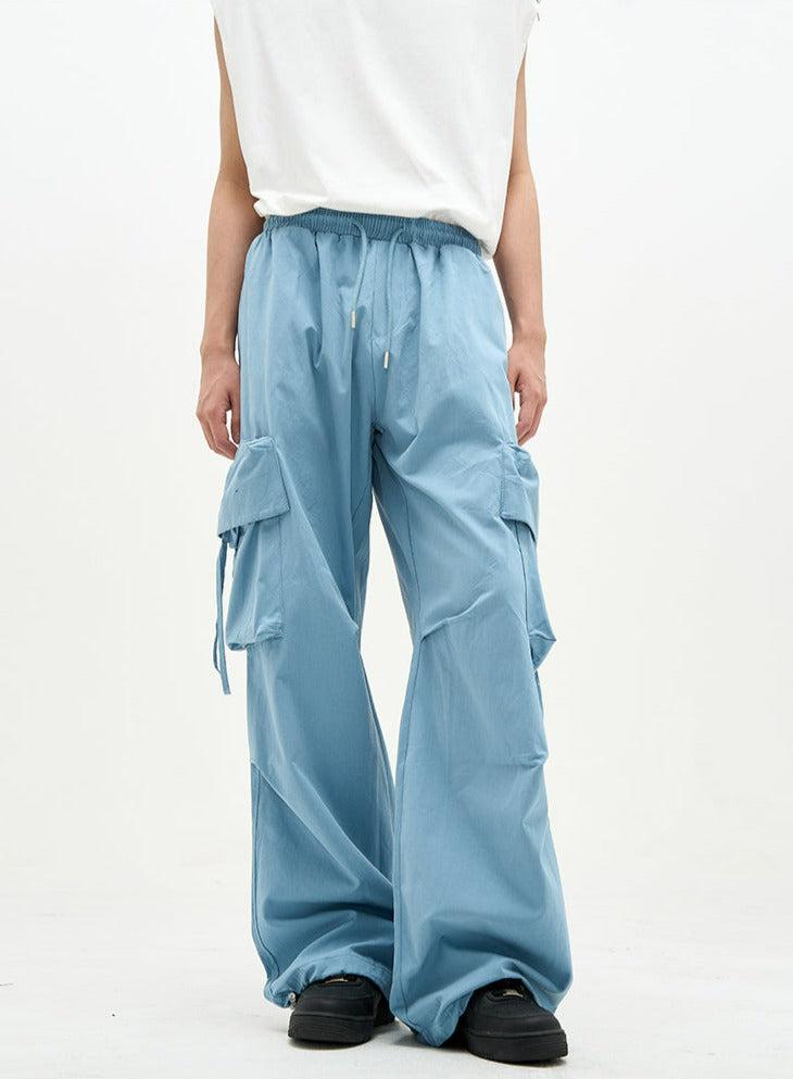 Multi Pocket Parachute Pants