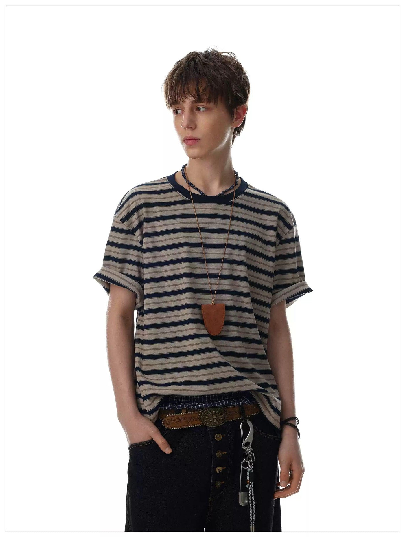 Retro Striped S/S T-Shirt