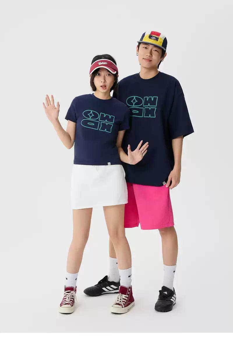 Stitched Logo Relax Fit T-Shirt