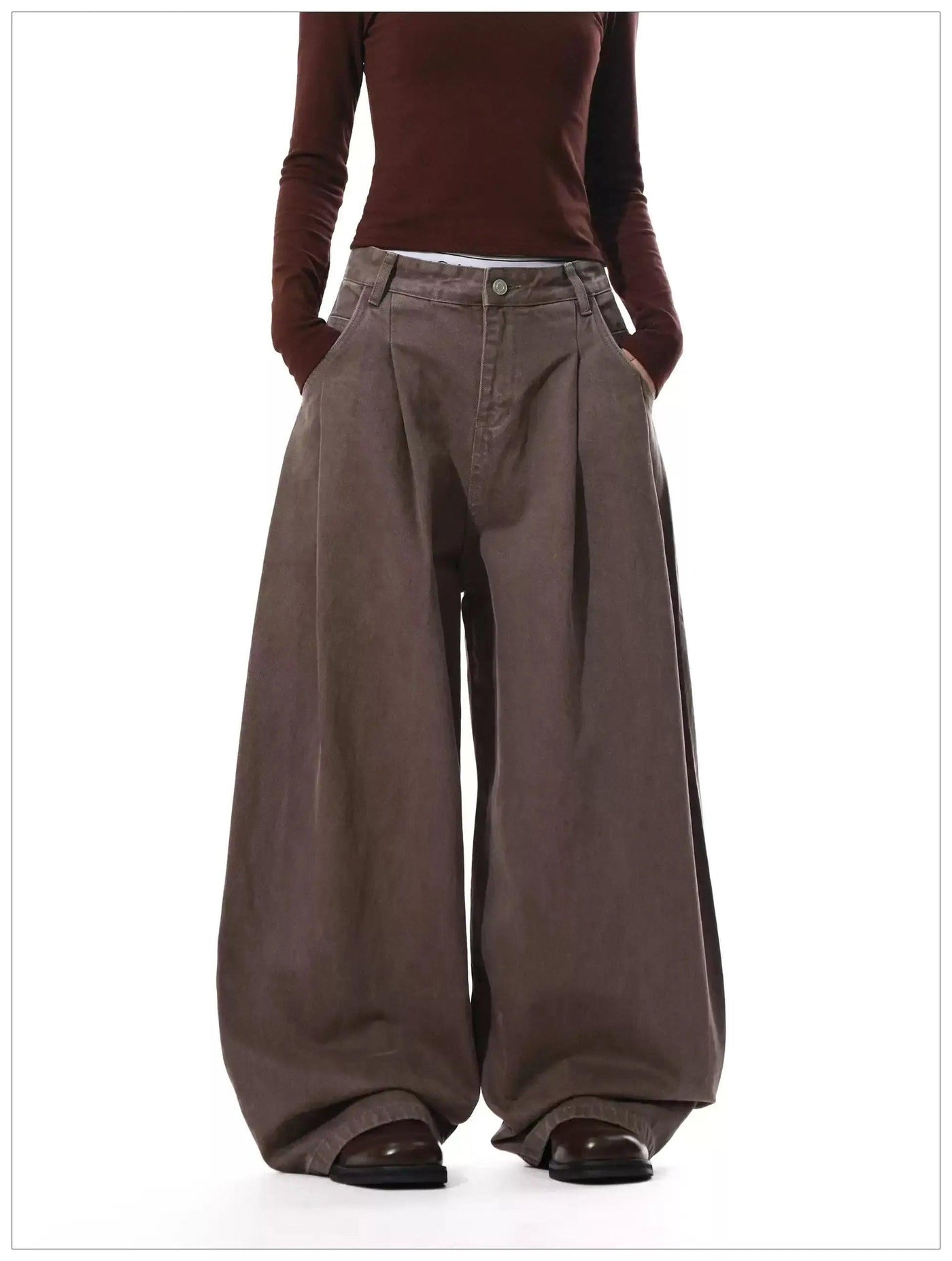Washed Loose Fit Jeans