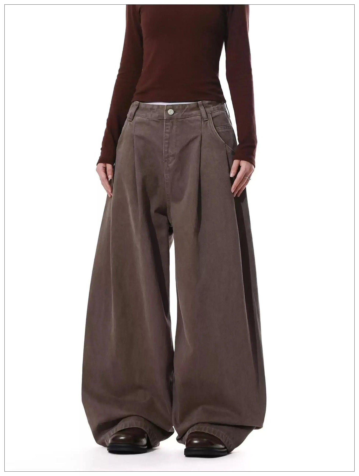 Washed Loose Fit Jeans