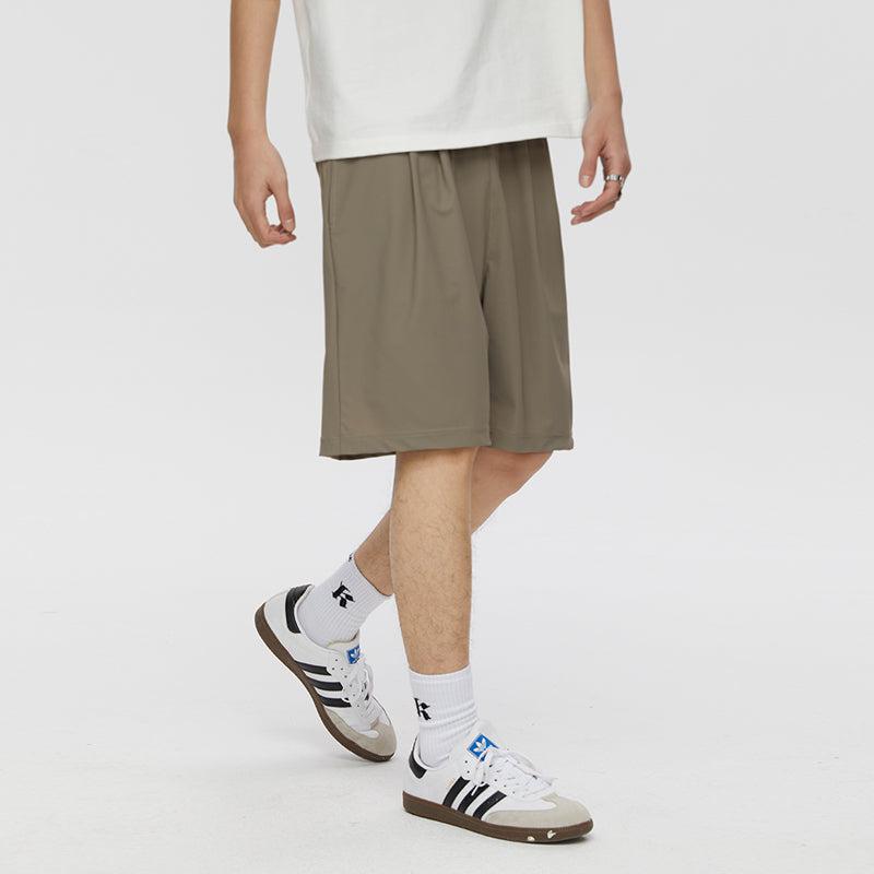 Solid Color Loose Shorts