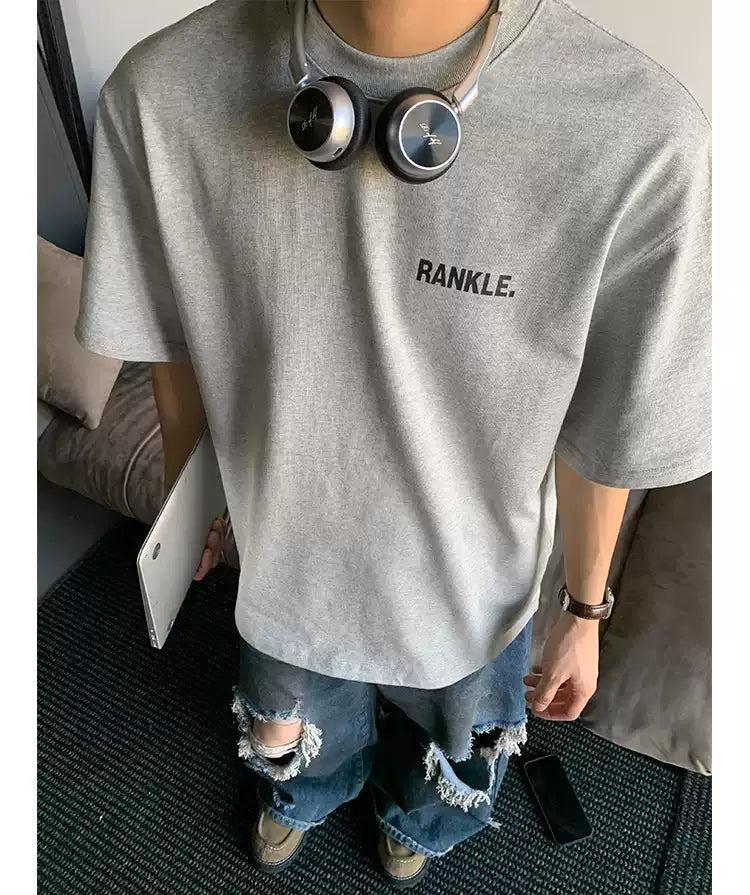 Text Print S/S T-Shirt