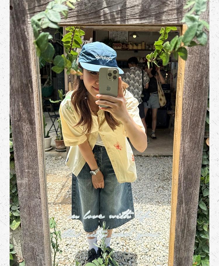 Watercolor Drawing Print Shirt