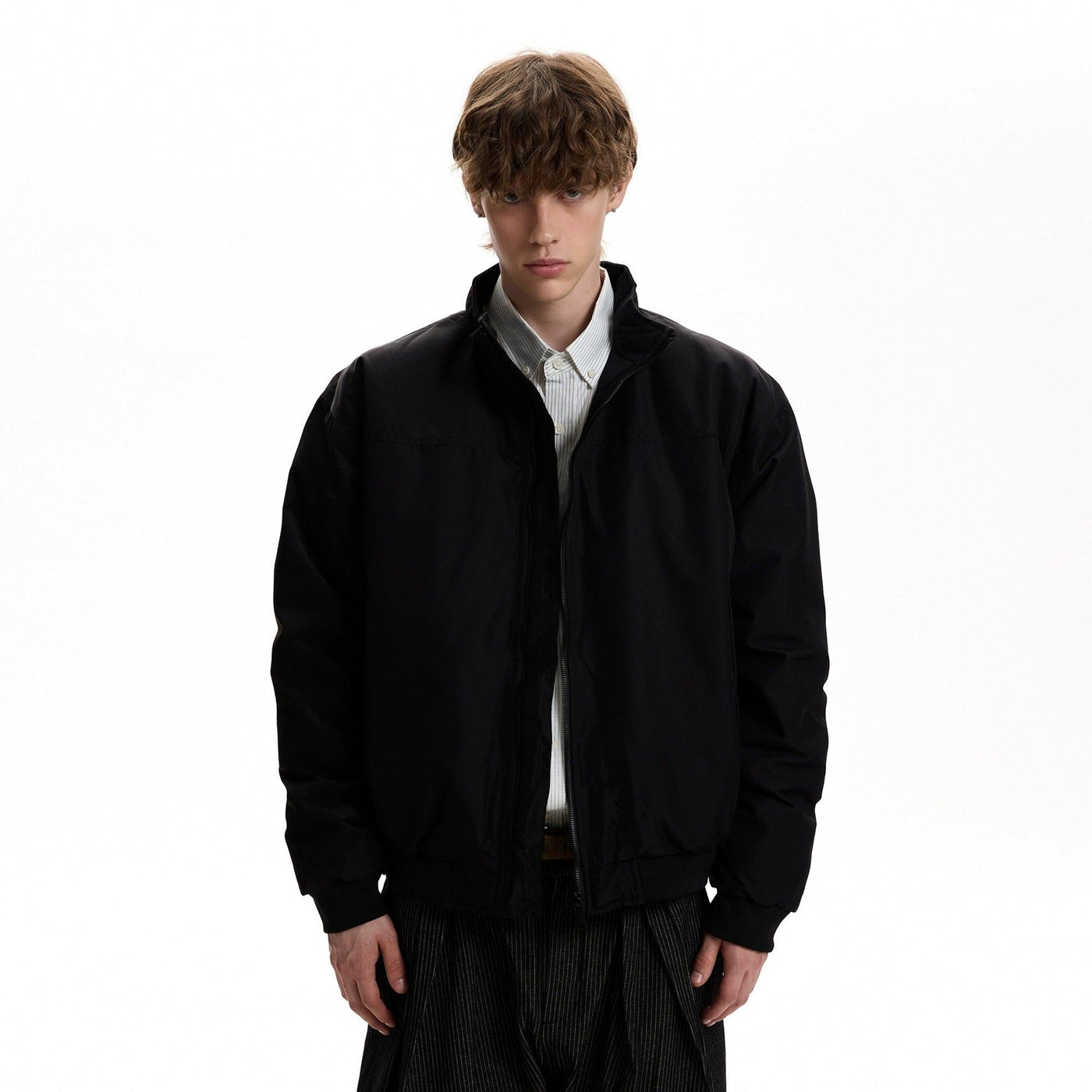Clean Fit Bomber Jacket