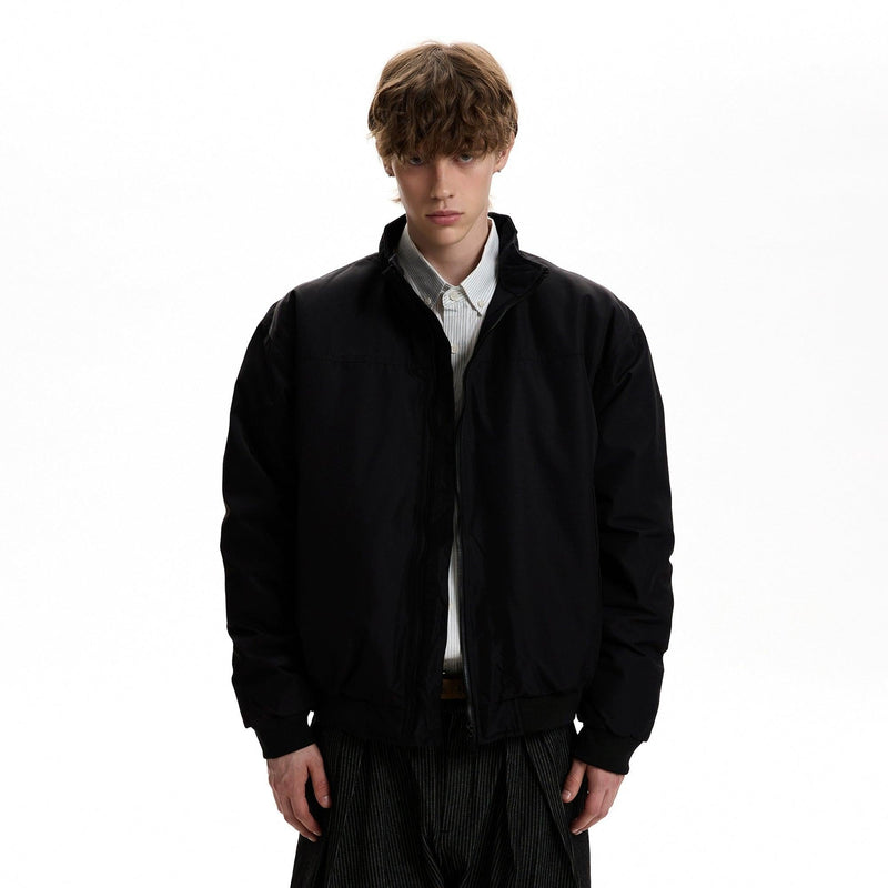 Clean Fit Bomber Jacket