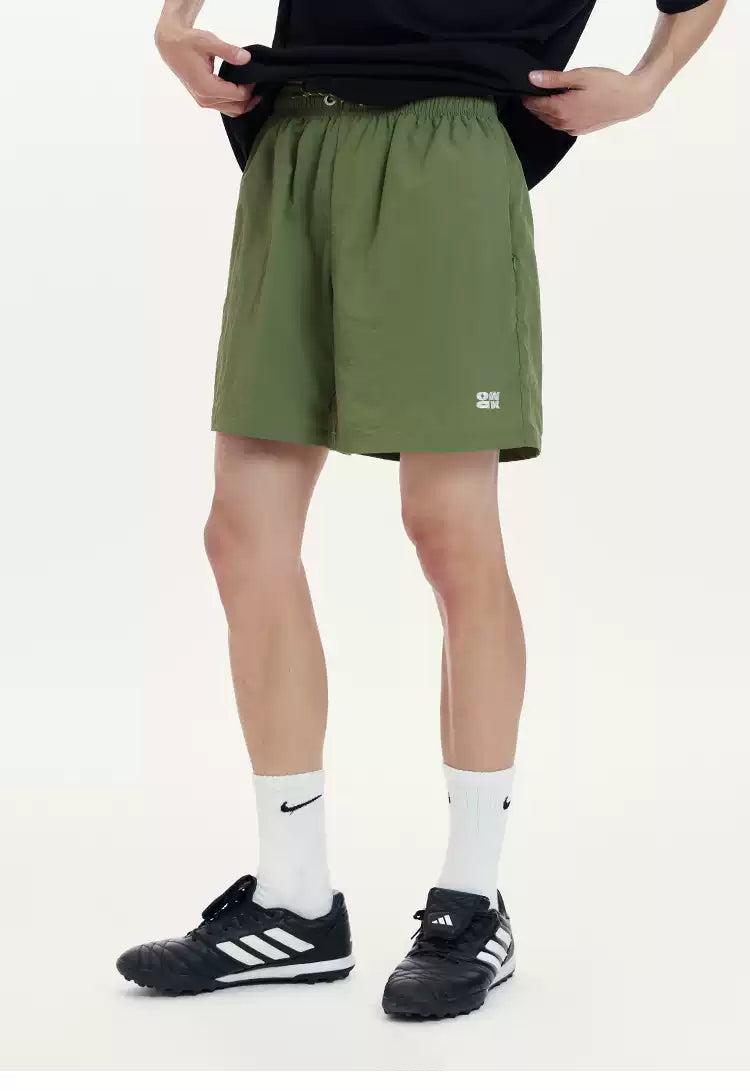Drawstring Zipped Pocket Shorts