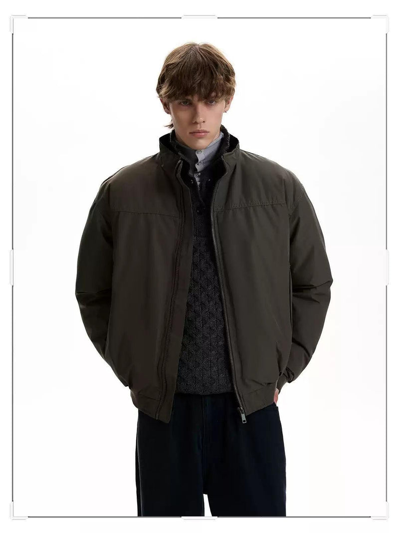 Clean Fit Bomber Jacket