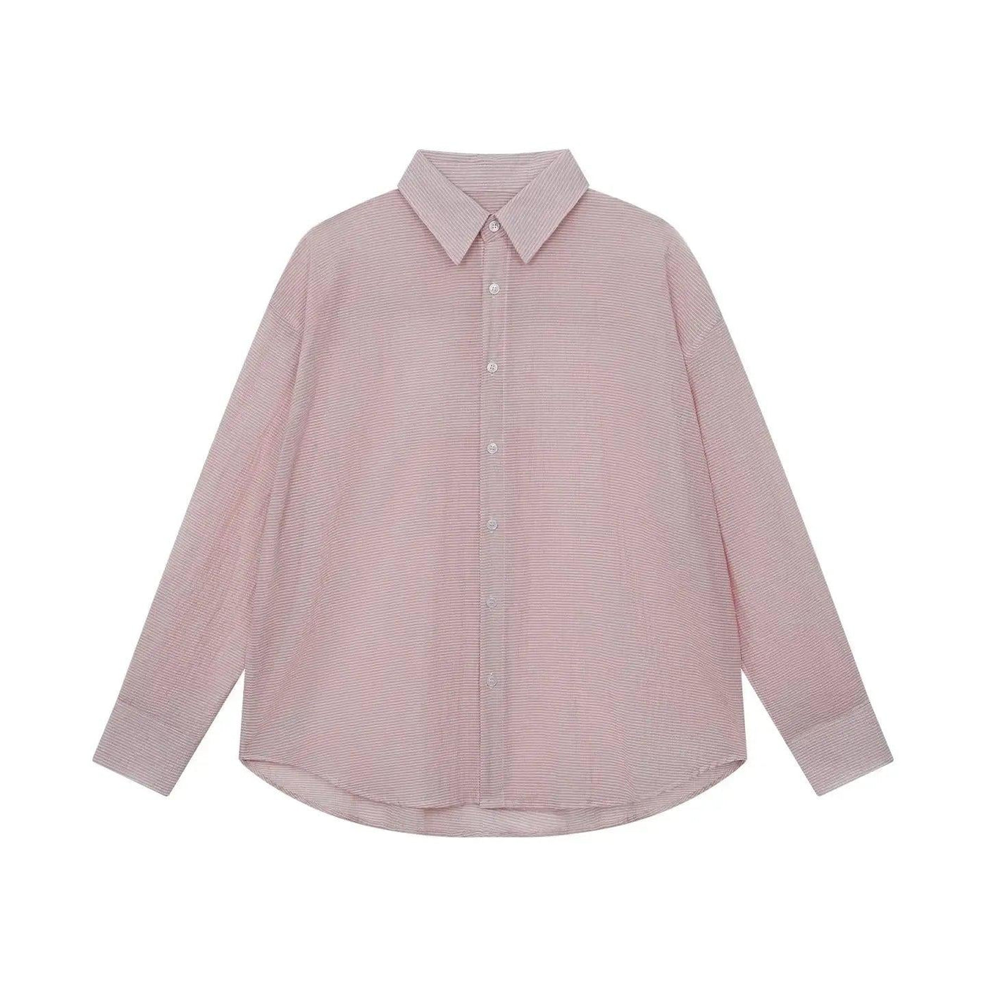 Lightweight Loose Striped Shirt