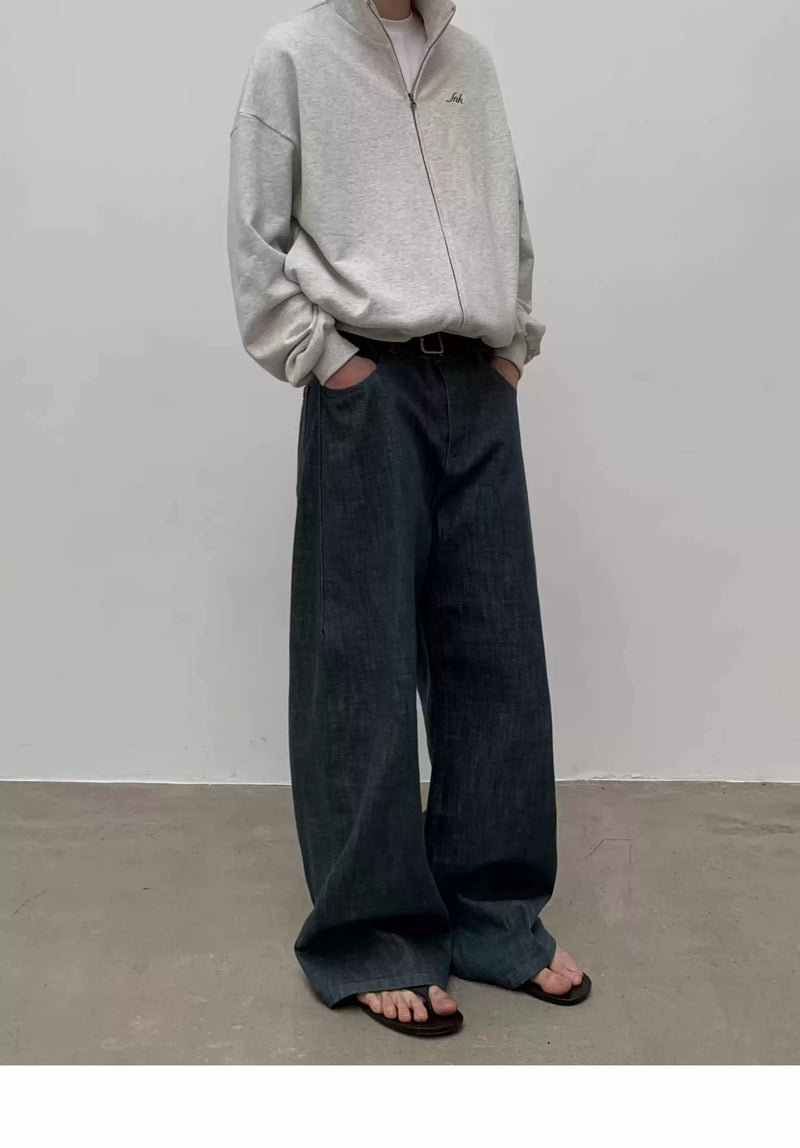 Wide Comfty Straight Leg Jeans