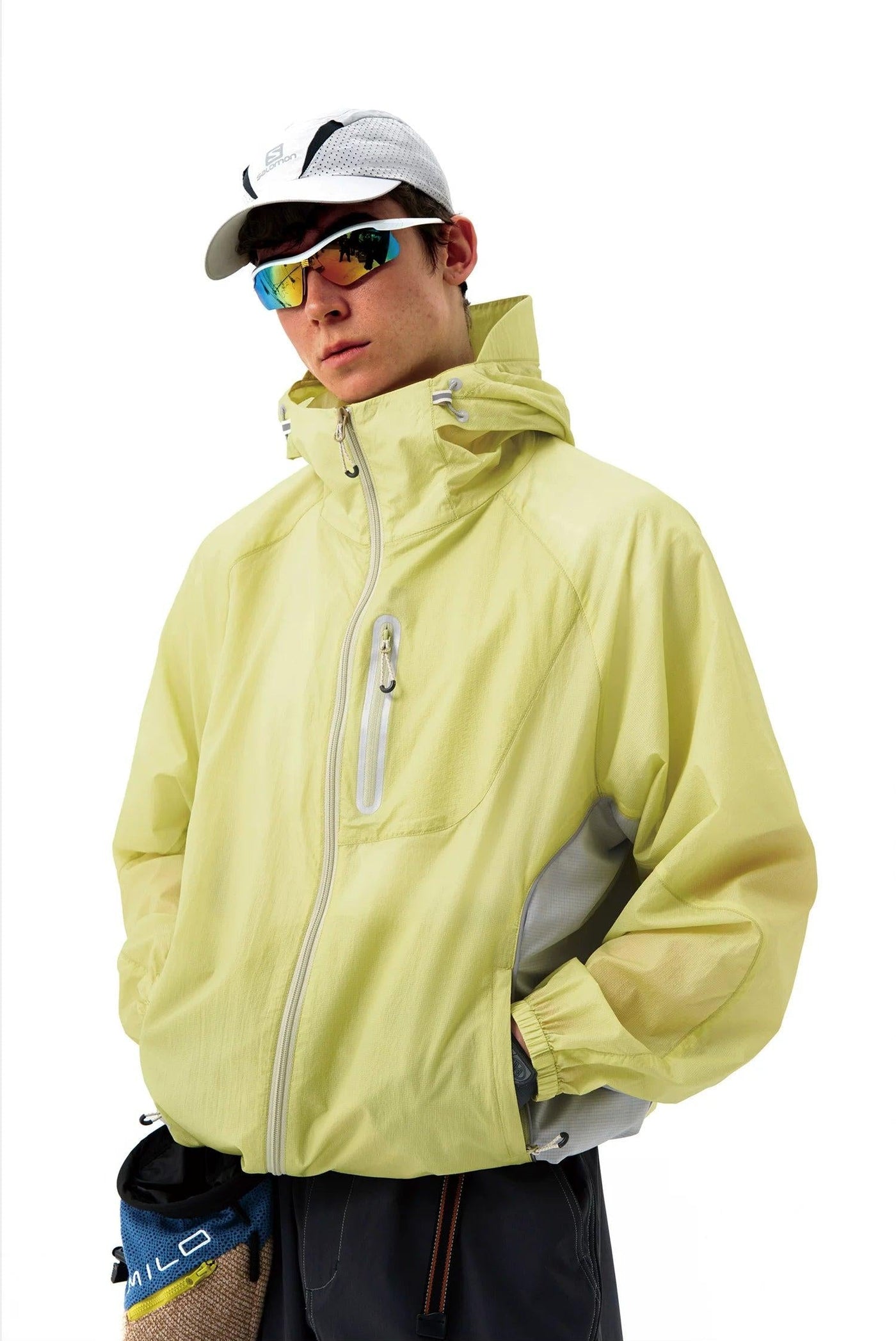 Lightweight UV-Protective Windbreaker Hooded Jacket