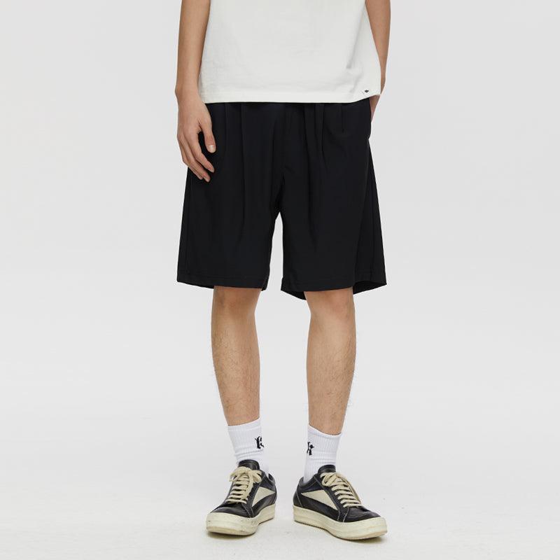 Solid Color Loose Shorts