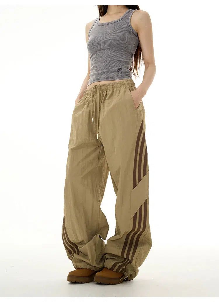 Three-Bar Casual Sports Pants